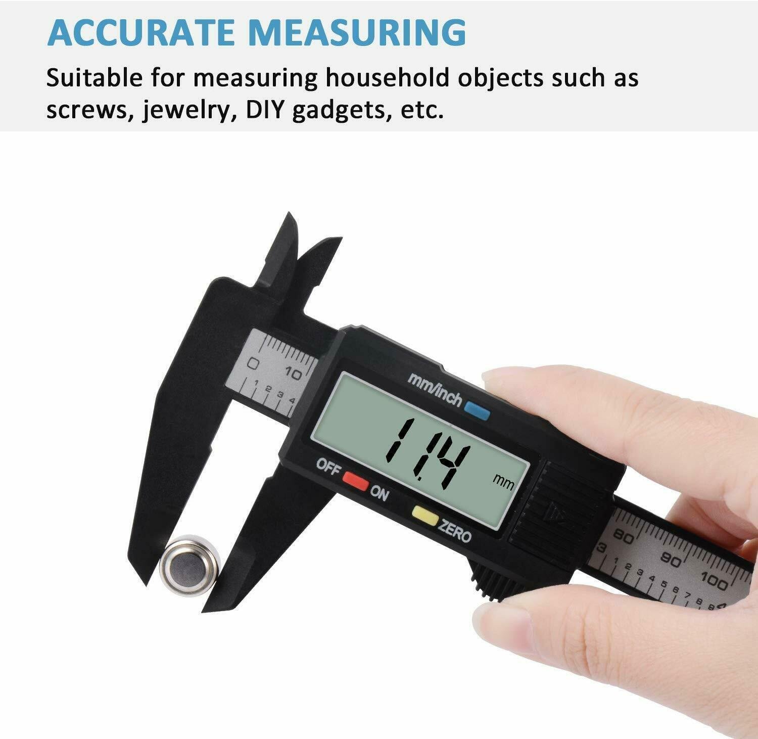 Digital Caliper Carbon Fiber Vernier Tool - Image 9