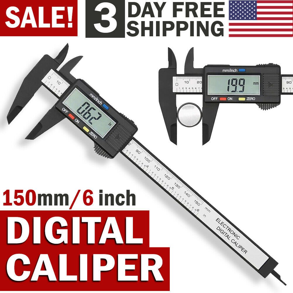 Digital Caliper Carbon Fiber Vernier Tool - Image 7