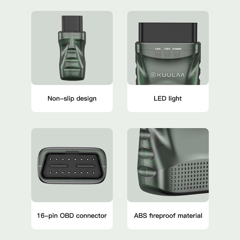 OBD2 Car Diagnostic Tool w/ LED Indicators - Image 3