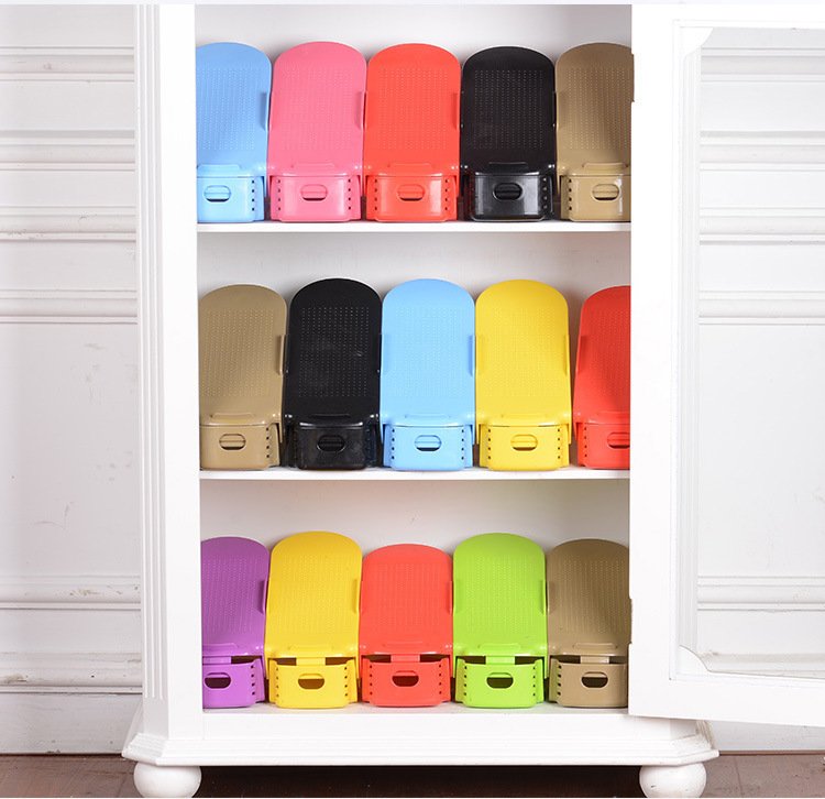 Adjustable Handy Shoe Slot Rack for Closets