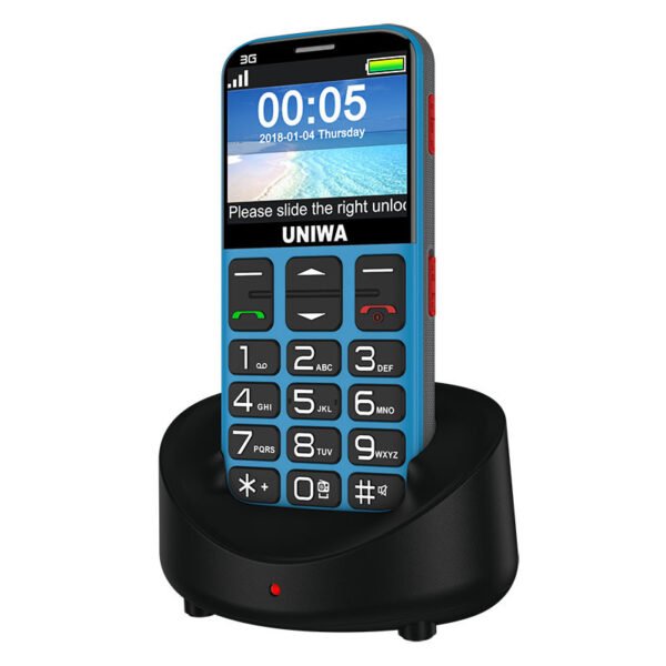 Elderly Phone SOS With Camera Charging Base - Image 4