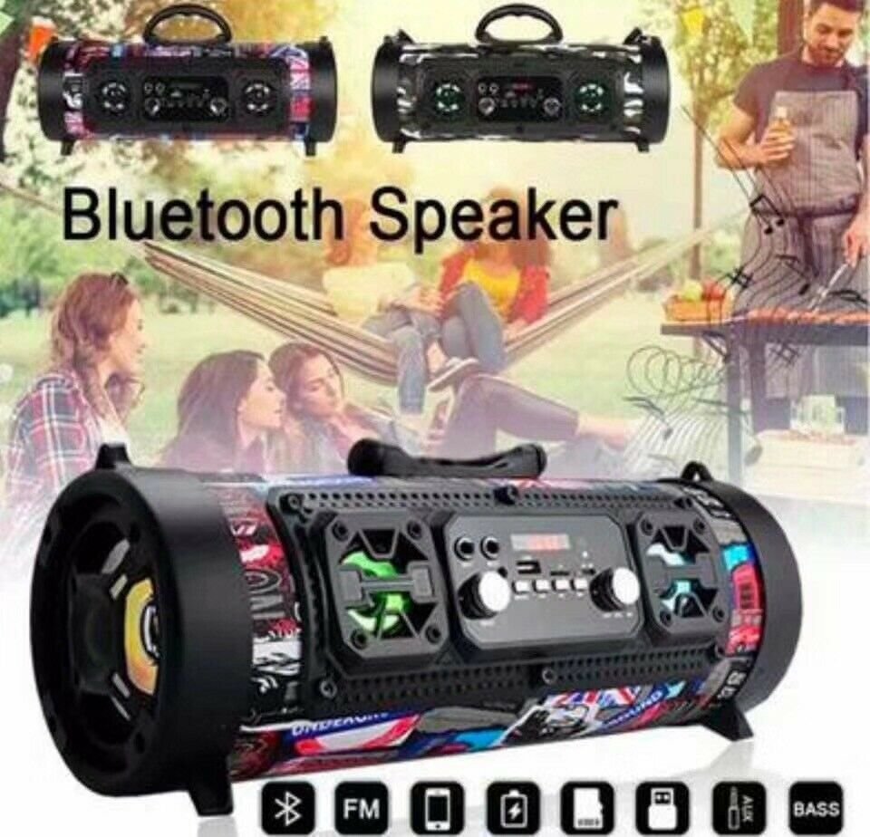 Portable Waterproof Wireless Btooth Speaker - Image 2
