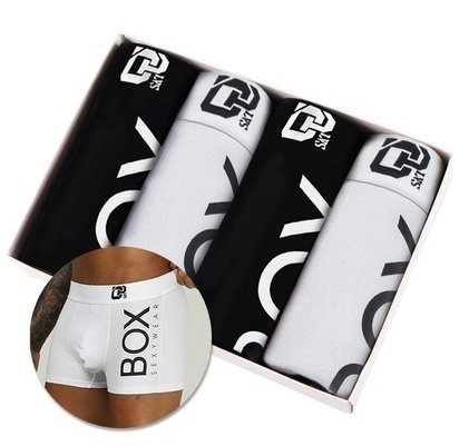 4Pc Elegant Boxer Shorts Underwear for Men