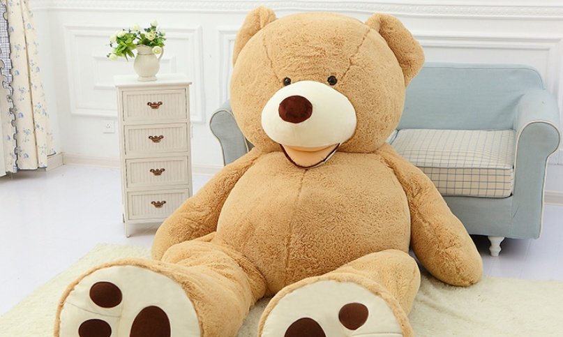 Giant Soft Cuddly Teddy Bear Plush Toy - Image 2