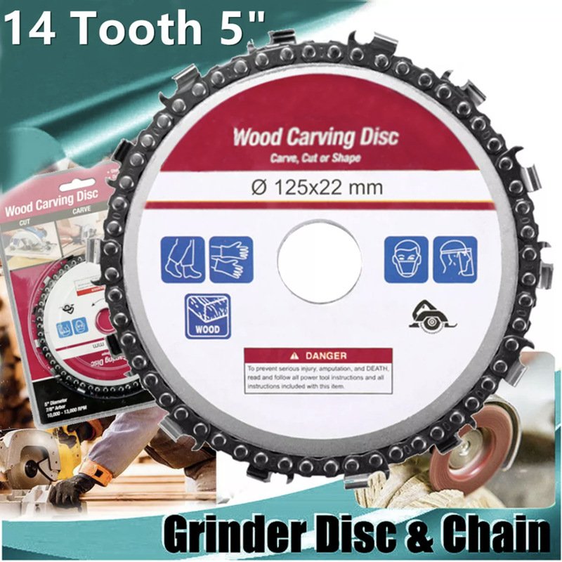 5" Carbide Chain Blade for Angle Grinder - Image 3