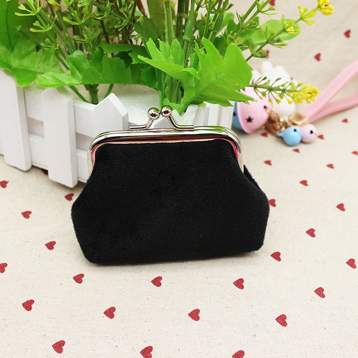 Cool Colorful Wool Coin Purse for Daily Use - Image 4