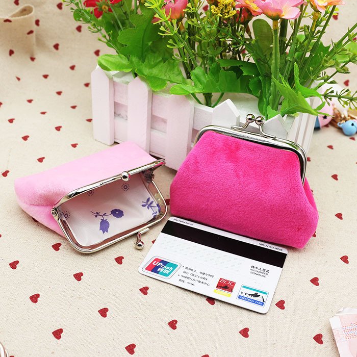 Cool Colorful Wool Coin Purse for Daily Use - Image 8