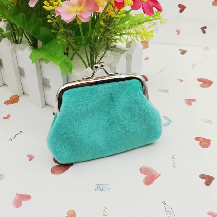 Cool Colorful Wool Coin Purse for Daily Use - Image 3