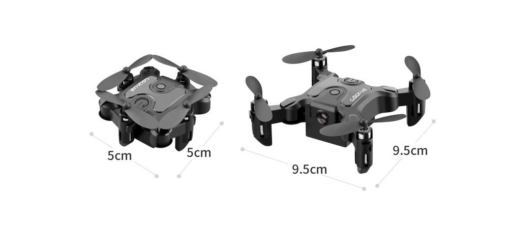 Mini Folding Remote Drone with HD Camera - Image 3