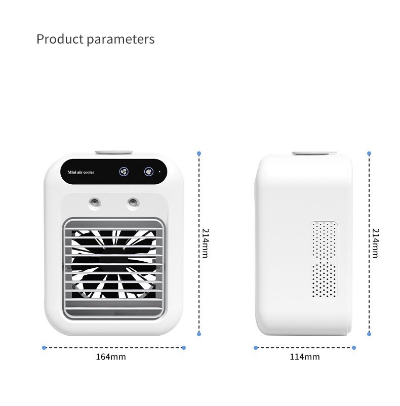 Room or Car Compact Portable Air Cooler Fan - Image 2