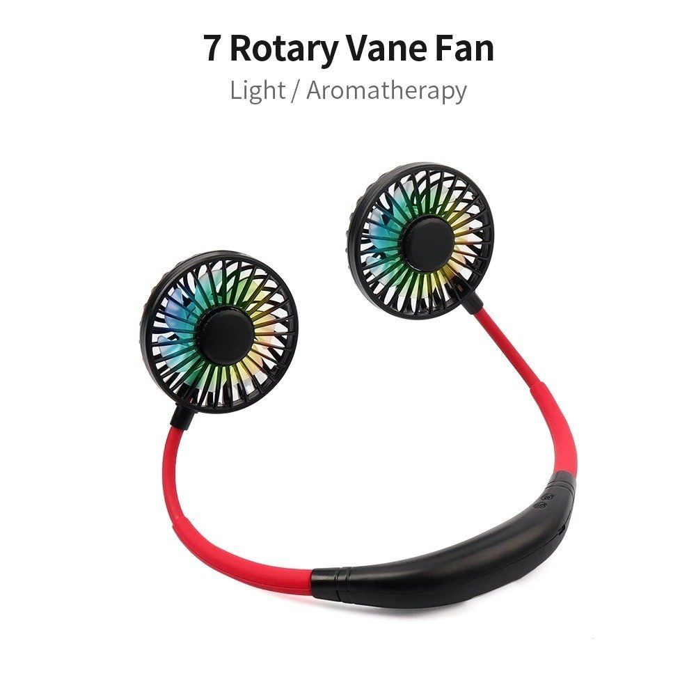 Mini USB Neck Fan with Dual Air Coolers - Image 5