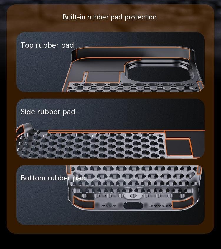 Aluminum Phone Case Heat & Hitting Defense - Image 10