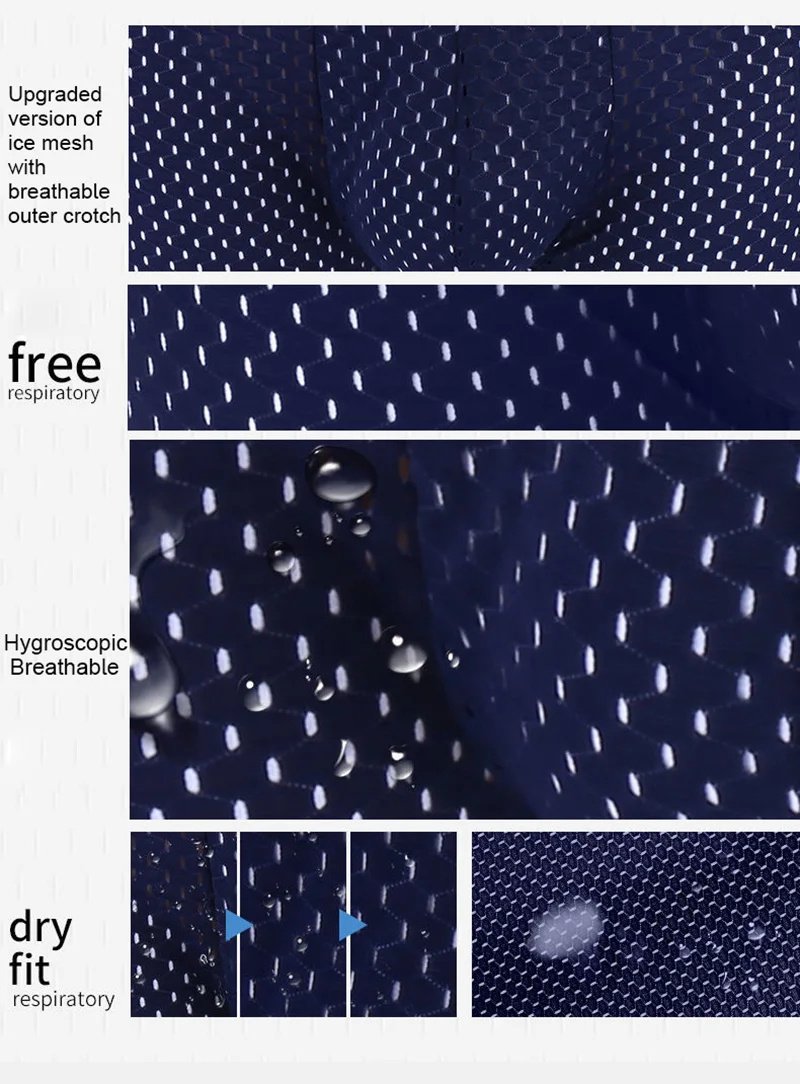 Men's Breathable Mesh Summer Boxer Shorts - Image 3
