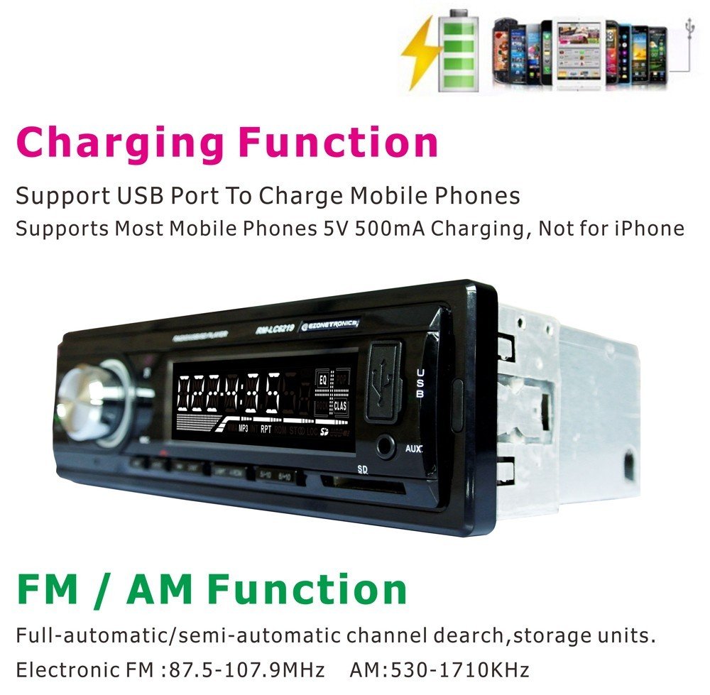 Bluetooth FM MP3 USB SD AUX Car Stereo EQ - Image 6