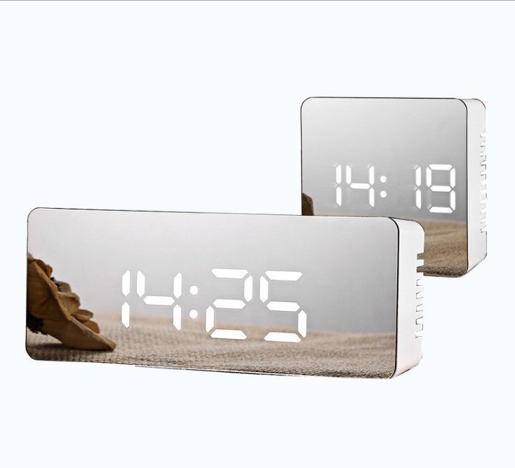 Multifunction Design Digital Mirror Clock