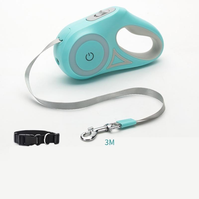 Durable Collar Set Retractable Dog Leash - Image 4