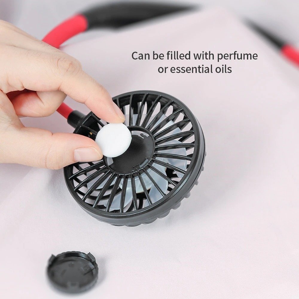 Mini USB Neck Fan with Dual Air Coolers - Image 6