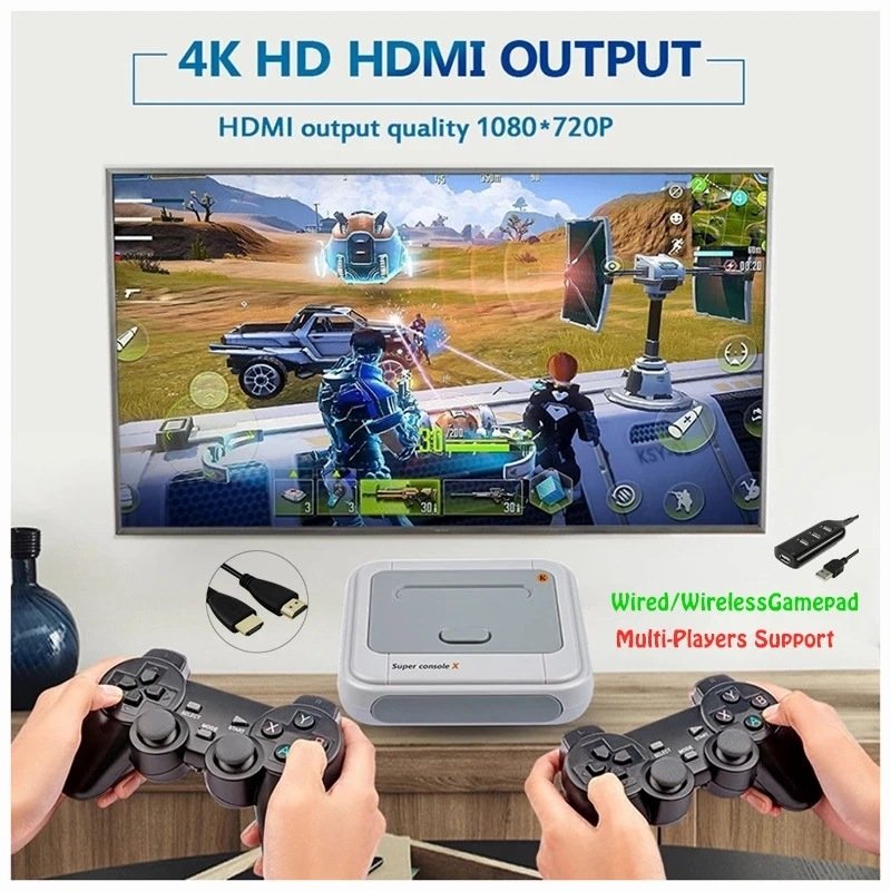 Portable Wireless Game Emulator Arcade Host