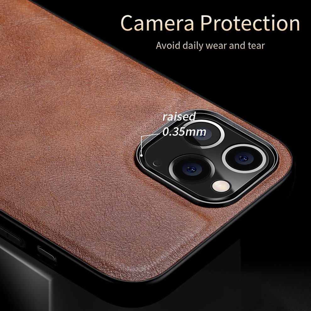 Fashionable Business Leather Phone Case - Image 4