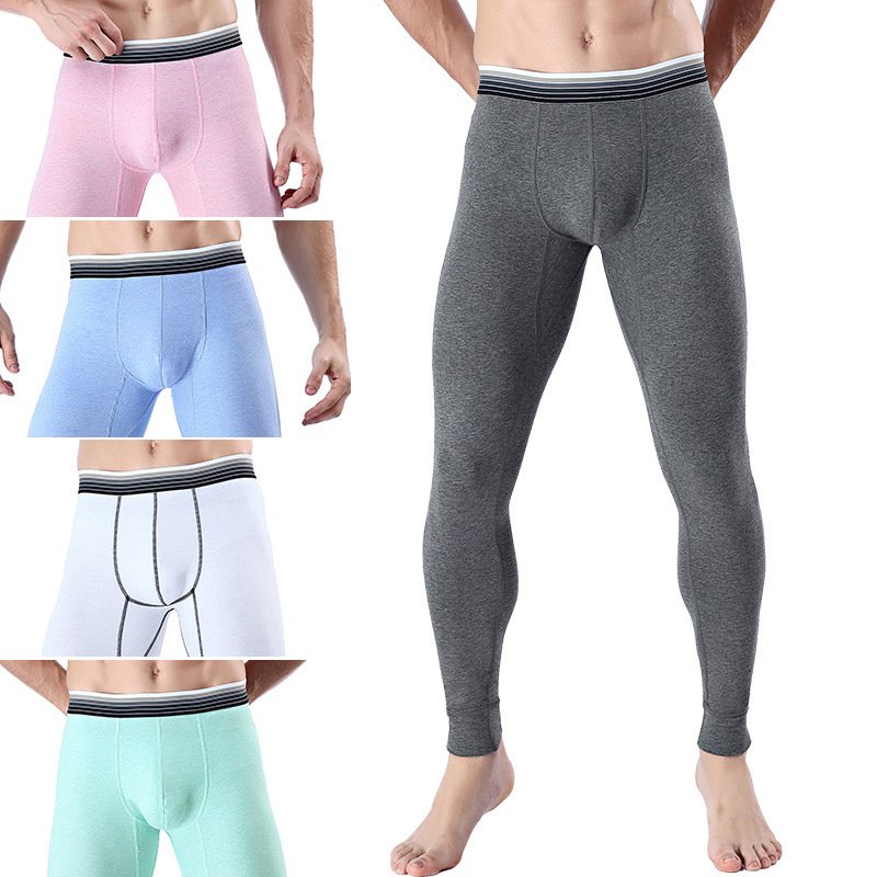 Warm-Soft Unisex Cotton Cropped Long Johns