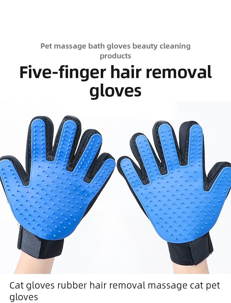 Cats and Dogs Hair Care Pet Grooming Glove - Image 4