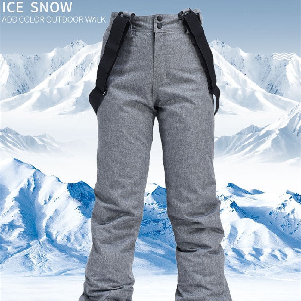 Winter Waterproof Ski Pants Set for Adults