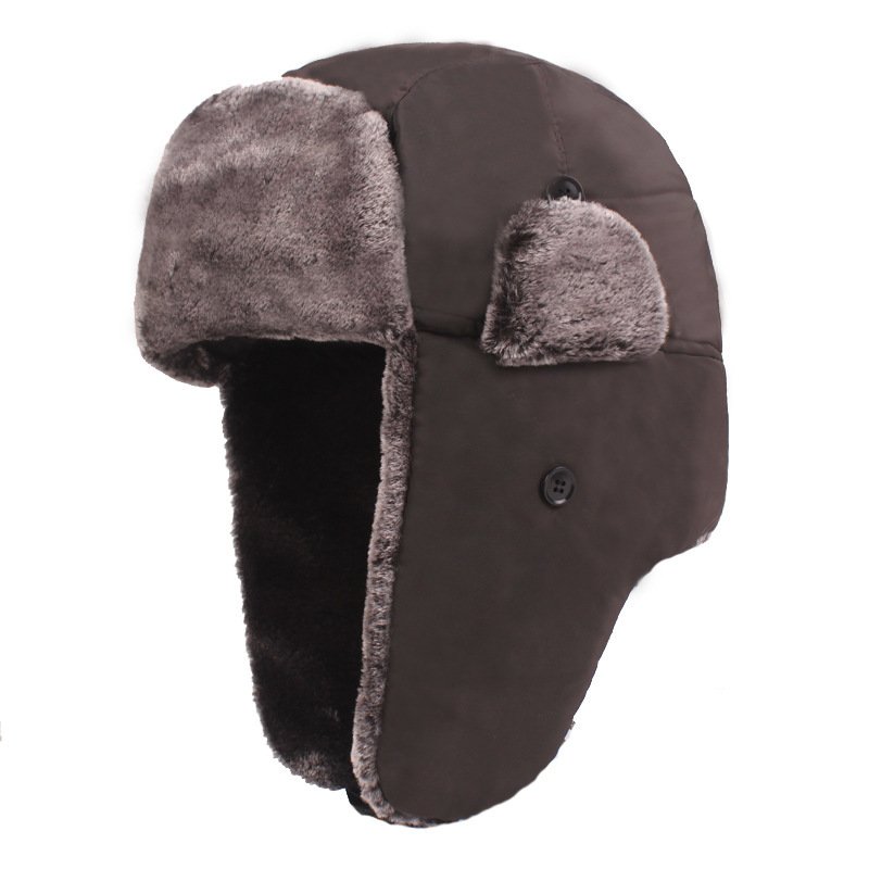 Unisex Thick Winter Worm Velvet Ushanka Cap - Image 9