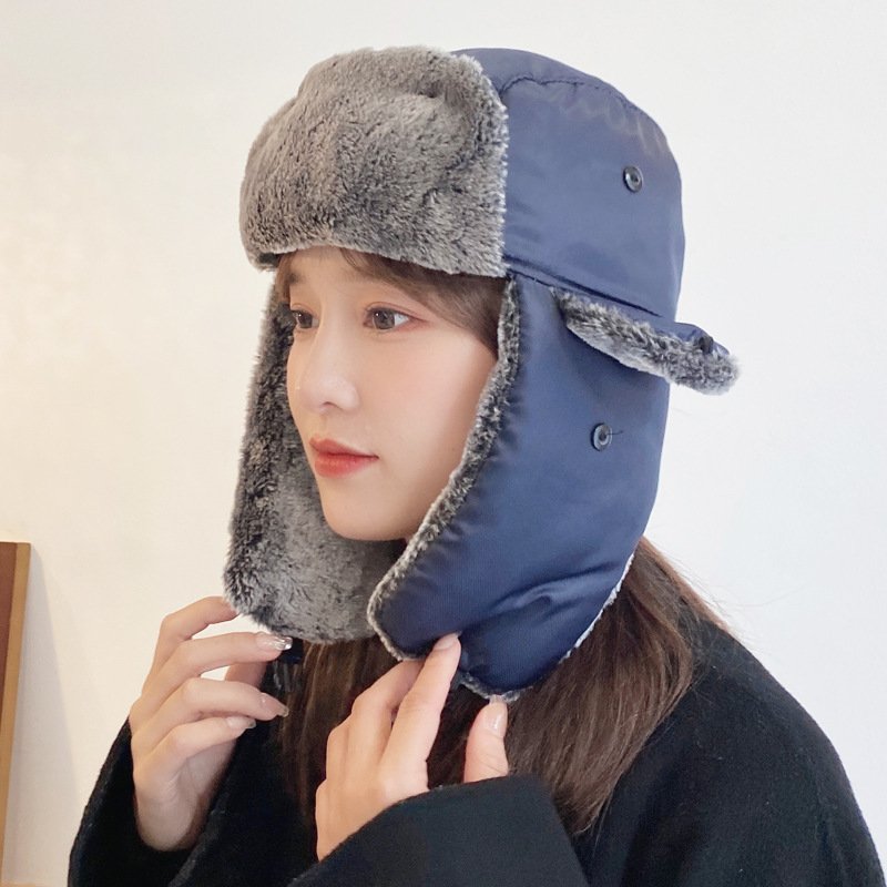 Unisex Thick Winter Worm Velvet Ushanka Cap - Image 2