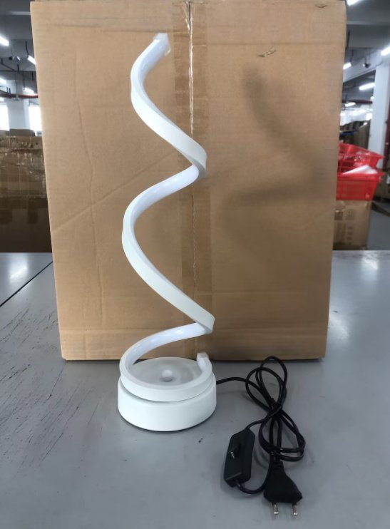 HQ Modern Spiral LED Table Lamp with Remote - Image 8