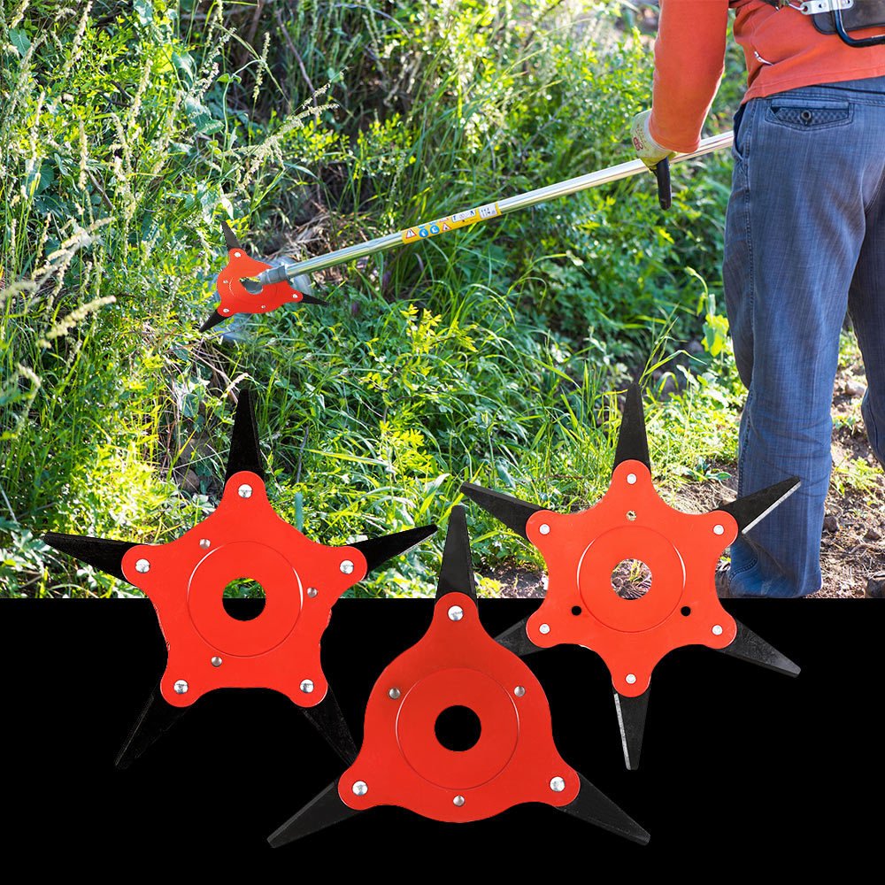 HQ Grass Cutting Steel Blade for Mower Head
