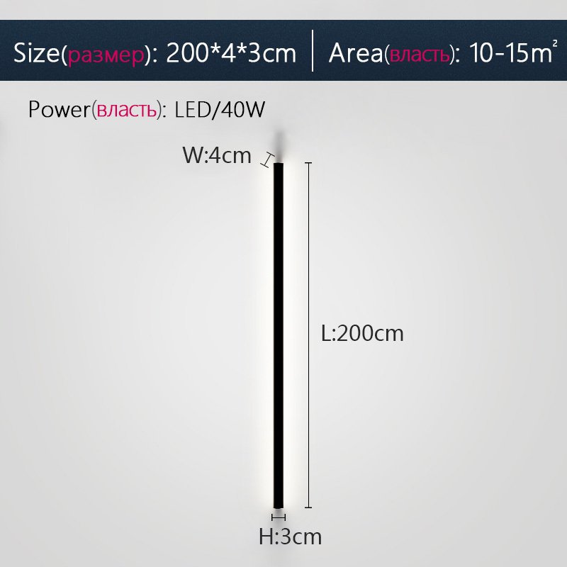 LED Corner Wall Lamp for Bedroom Decor - Image 8