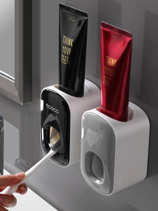 Wall Mounted Toothpaste Dispenser Set - Image 8