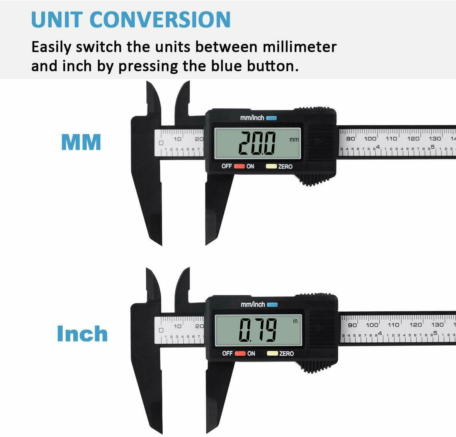 Digital Caliper Carbon Fiber Vernier Tool - Image 5