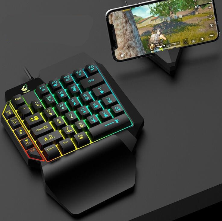 Gaming Mouse set with one hand Keyboard - Image 6