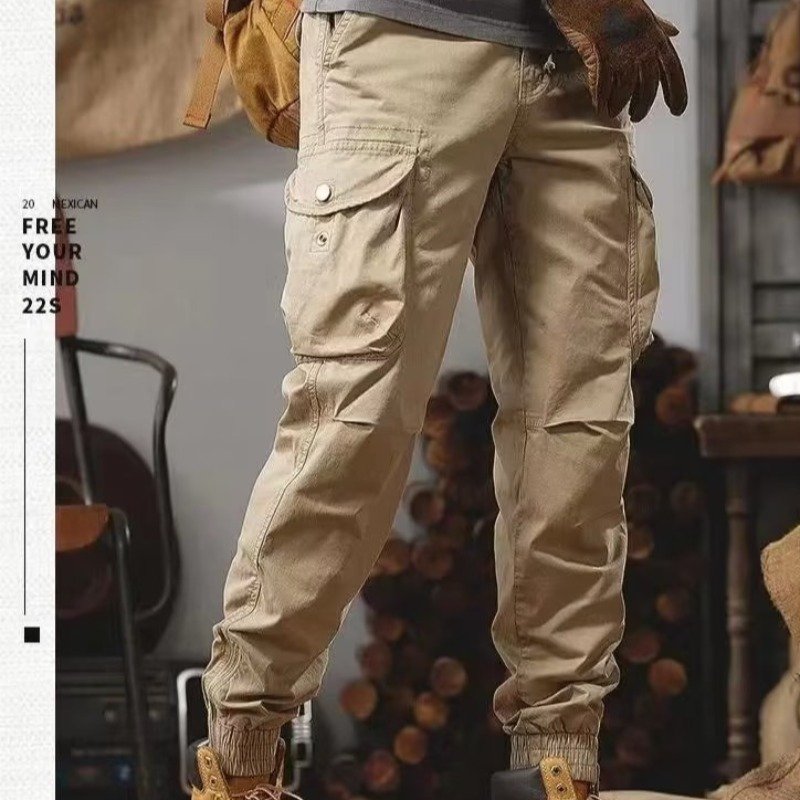 Men's Trendy All-match Japanese Cargo Pants - Image 6