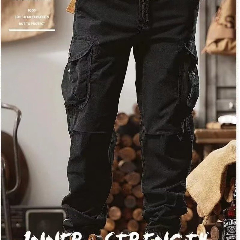 Men's Trendy All-match Japanese Cargo Pants - Image 5