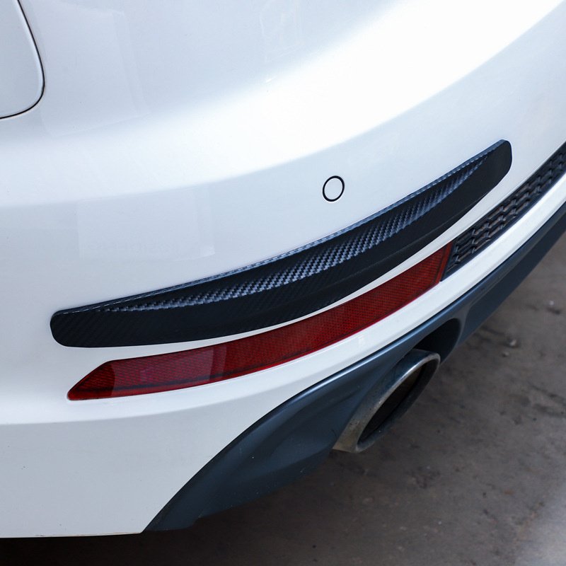 Carbon Fiber Car Bumper Guard Strip Set - Image 4