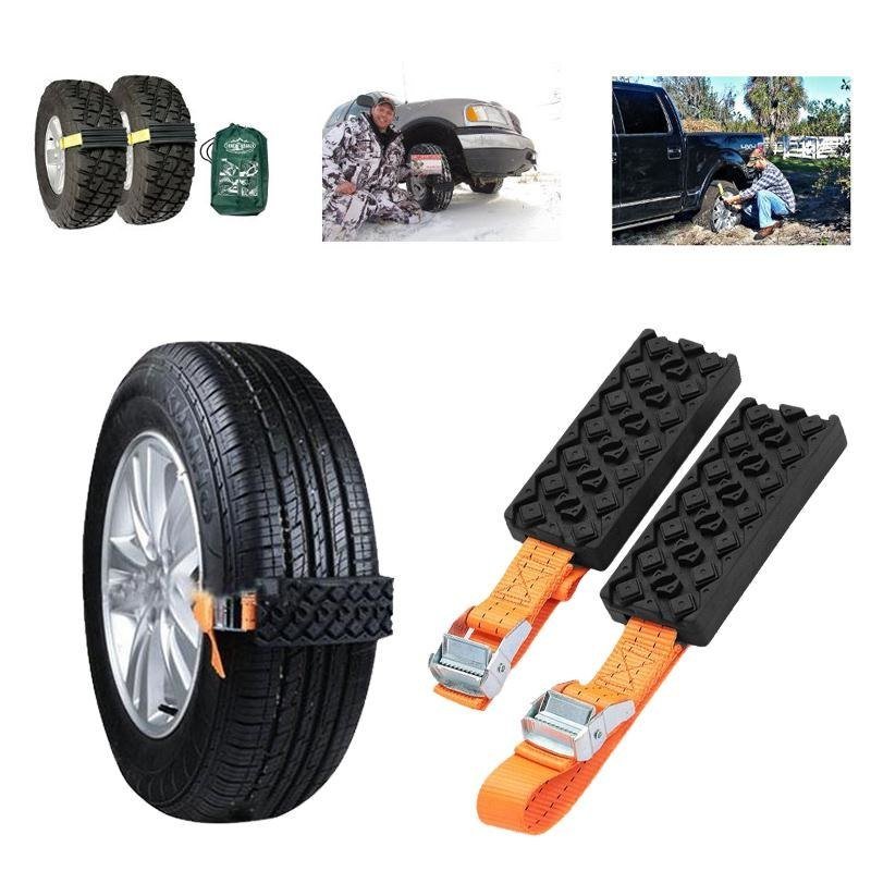 Emergency Snow Chain Tire Traction Aid Kit