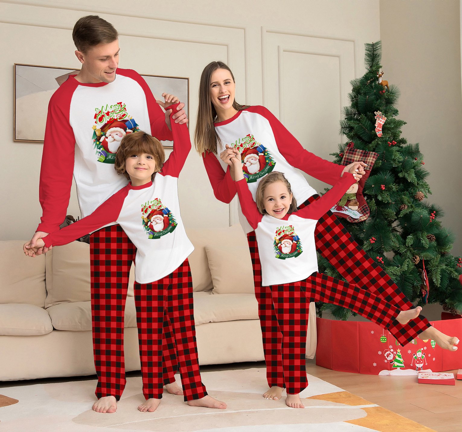 Christmas Cozy Family Matching Pajama Set