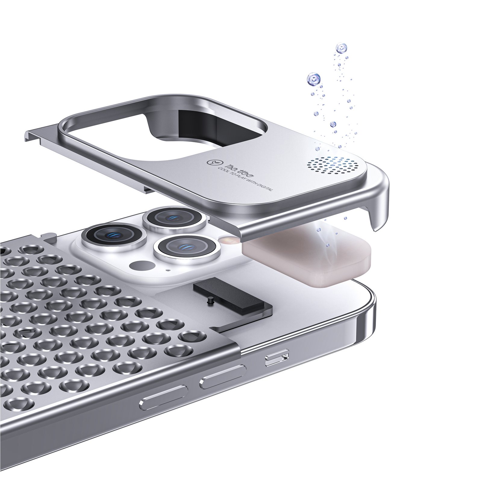 Aluminum Phone Case Heat & Hitting Defense - Image 3