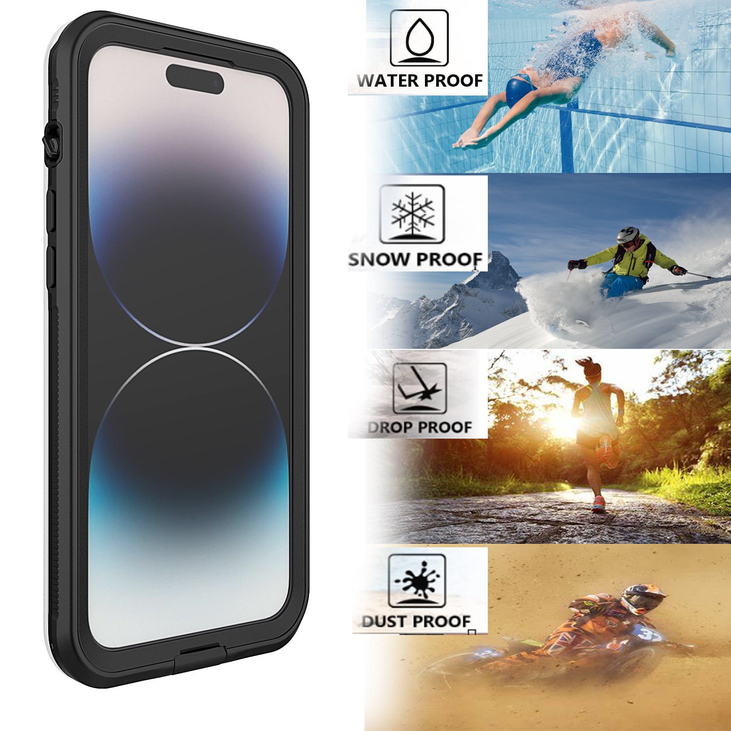 Waterproof Protective Cover Phone Case - Image 2