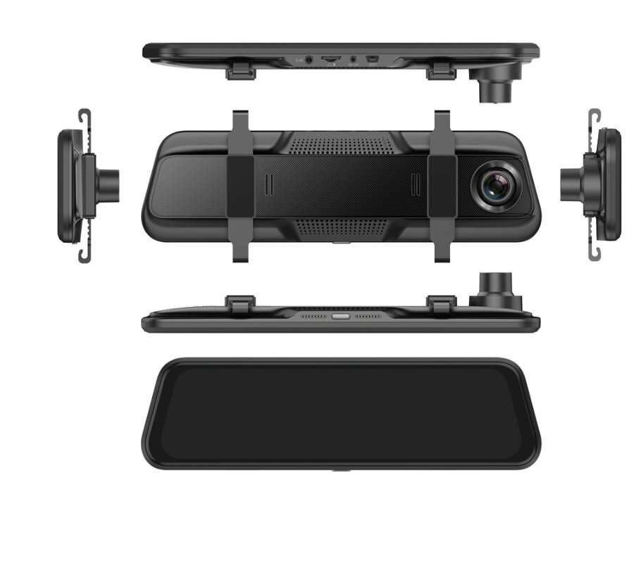 Front & Rear Dual Recording Mirror Dash Cam - Image 10