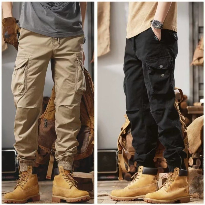 Men's Trendy All-match Japanese Cargo Pants - Image 3