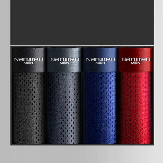 Men's Breathable Mesh Summer Boxer Shorts - Image 8