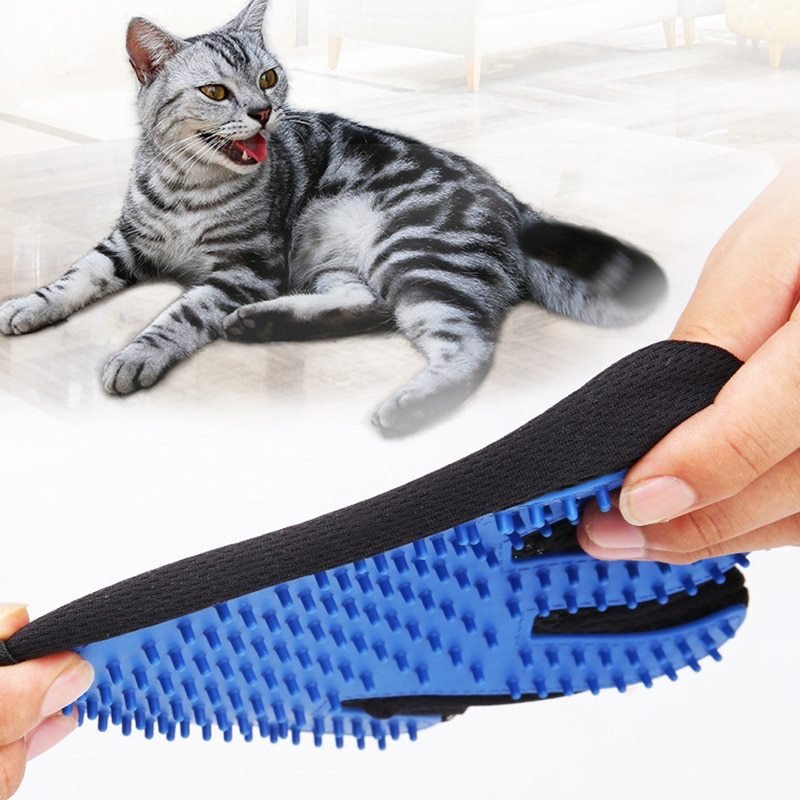 Cats and Dogs Hair Care Pet Grooming Glove - Image 6