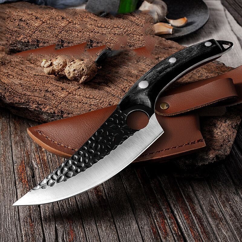 Hand-Forged Chef Knife: Sharp and Strong