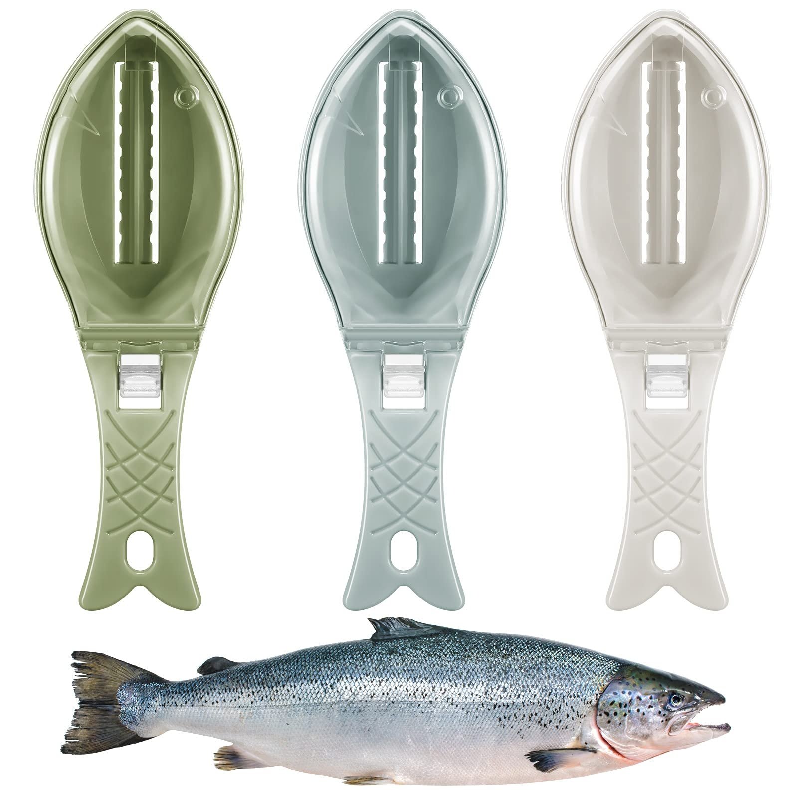 Fish Scale Remover w/ Cover Clean Scraping - Image 6