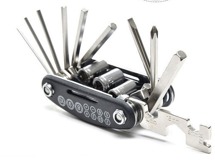 Compact All-in-One Bicycle Repair Tool Kit - Image 3