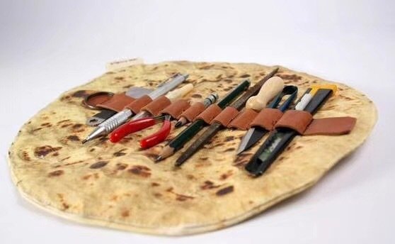 Funny Burrito Roll Pencil Case Organizer - Image 4