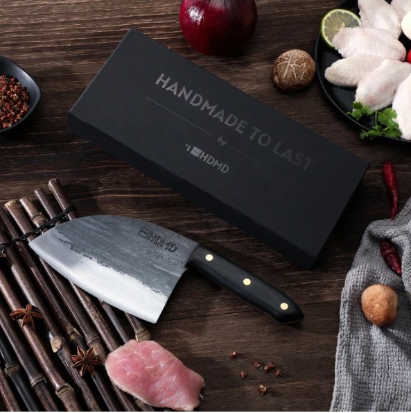 Kitchen Pros Hand-Forged Serbian Chef Knife - Image 3
